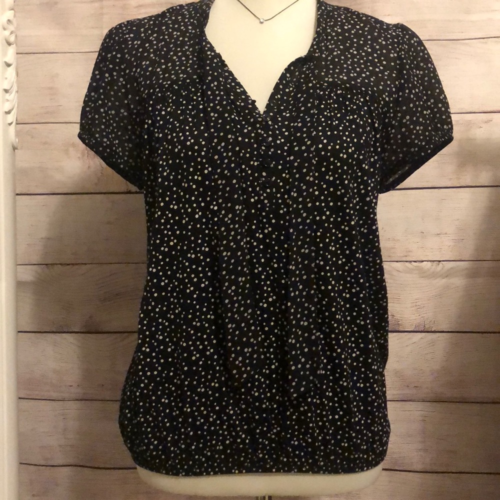 🚫 Polka dot LOFT top